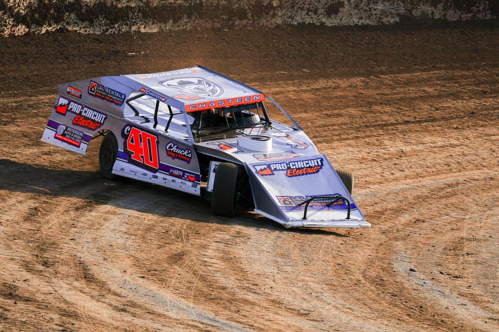 Mike Chasteen Jr race car